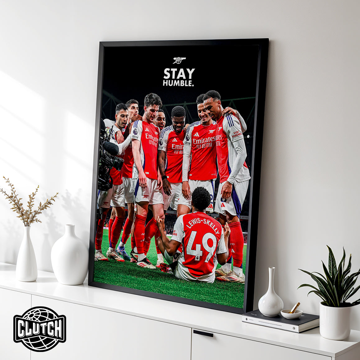 Arsenal 'Stay Humble' Poster