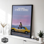 Asap Rocky 'Testing' Aesthetic Poster