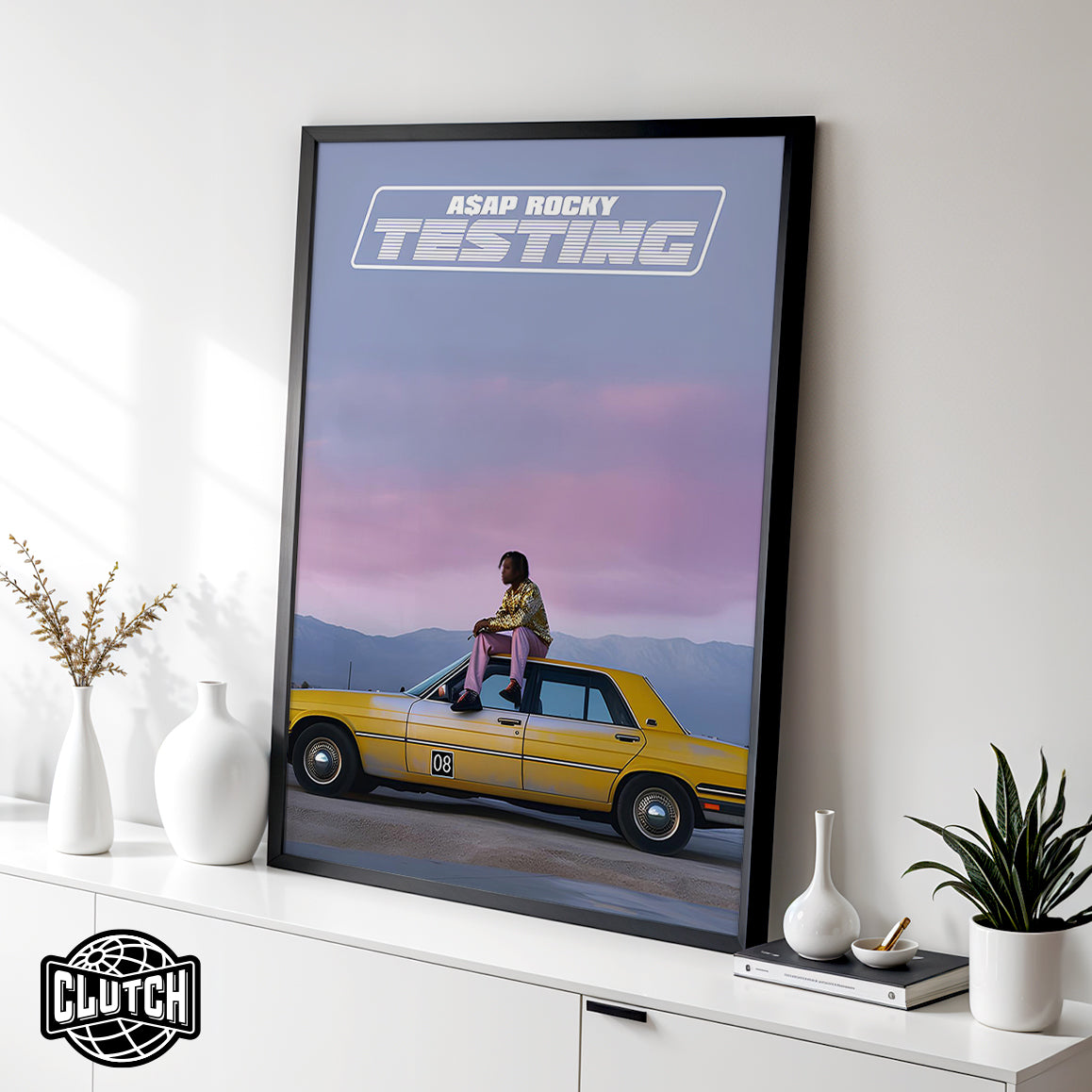 Asap Rocky 'Testing' Aesthetic Poster