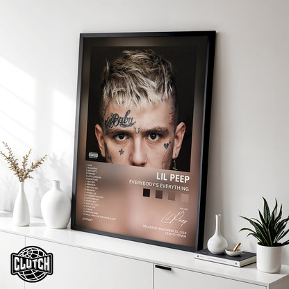 Lil Peep 'Everybody's Everything' Album Poster