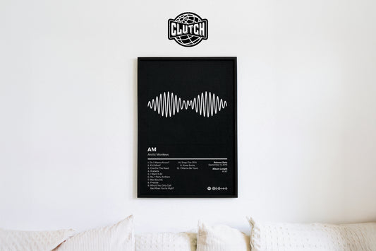 Arctic Monkeys 'AM' Album Poster