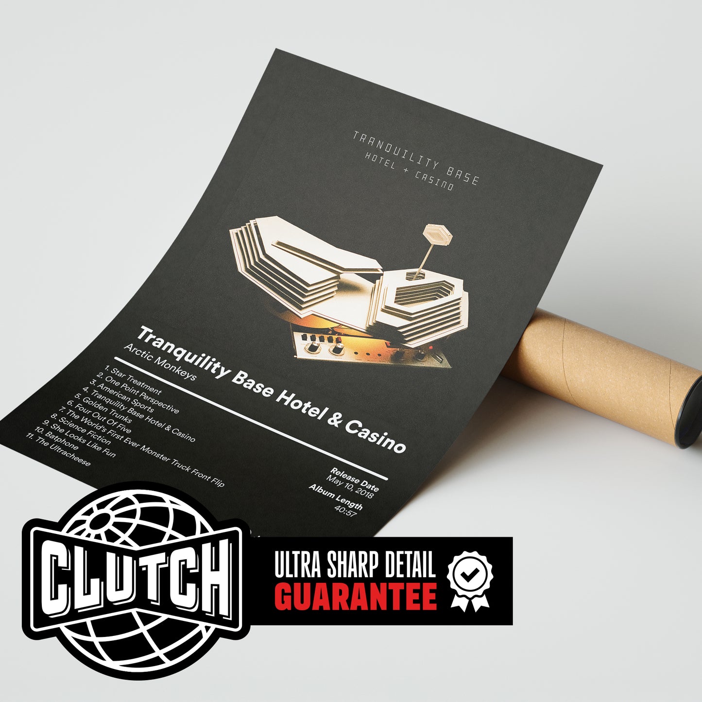 Arctic Monkeys 'Tranquility Base Hotel & Casino' Album Poster