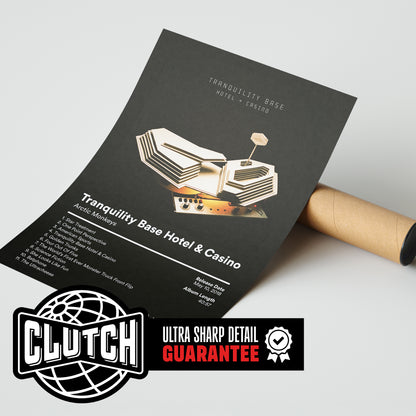 Arctic Monkeys 'Tranquility Base Hotel & Casino' Album Poster