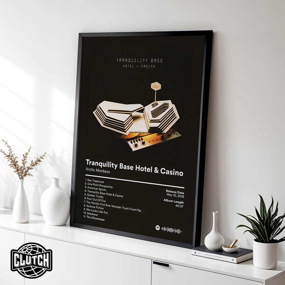 Arctic Monkeys 'Tranquility Base Hotel & Casino' Album Poster