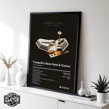 Arctic Monkeys 'Tranquility Base Hotel & Casino' Album Poster