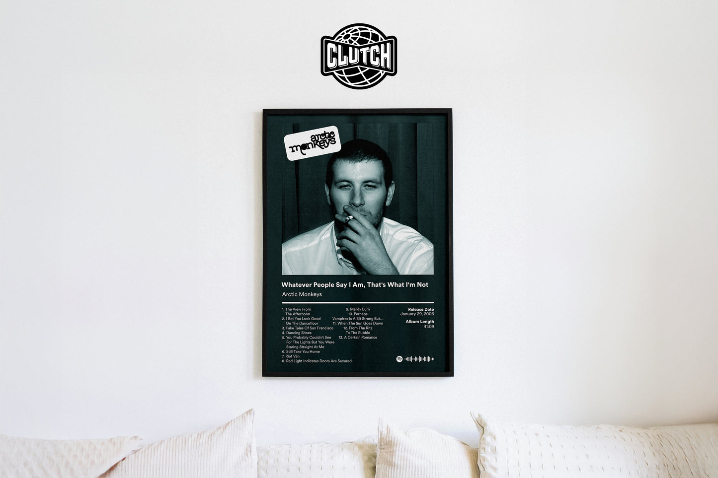 Arctic Monkeys 'Whatever People Say I Am, That's What I'm Not' Album Poster