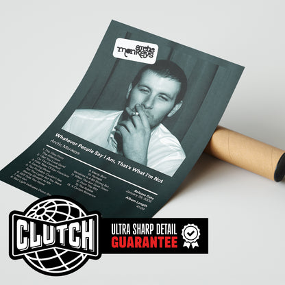 Arctic Monkeys 'Whatever People Say I Am, That's What I'm Not' Album Poster