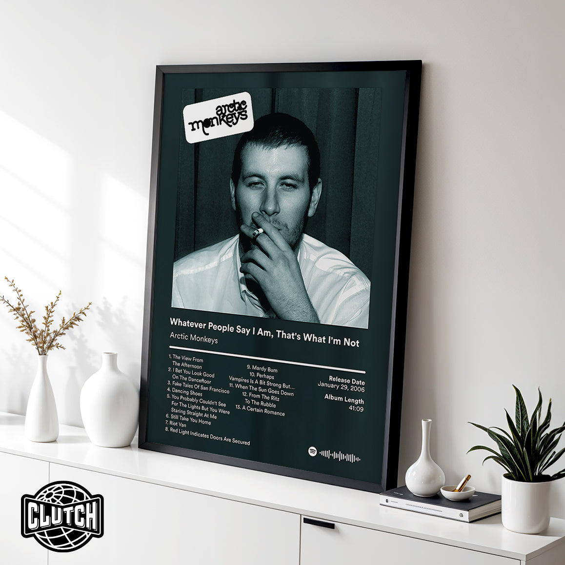 Arctic Monkeys 'Whatever People Say I Am, That's What I'm Not' Album Poster