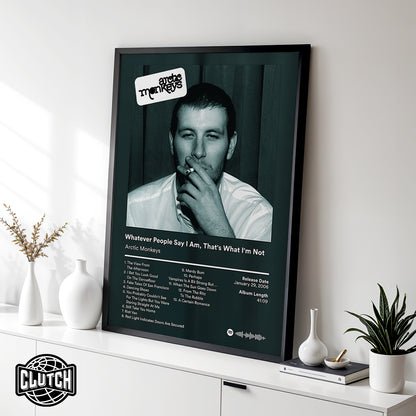 Arctic Monkeys 'Whatever People Say I Am, That's What I'm Not' Album Poster