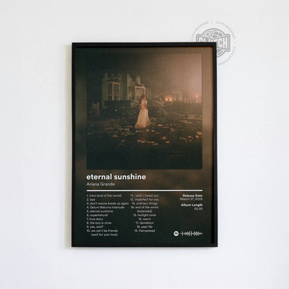 Ariana Grande 'Eternal Sunshine' (Cinematic Edition) Album Poster