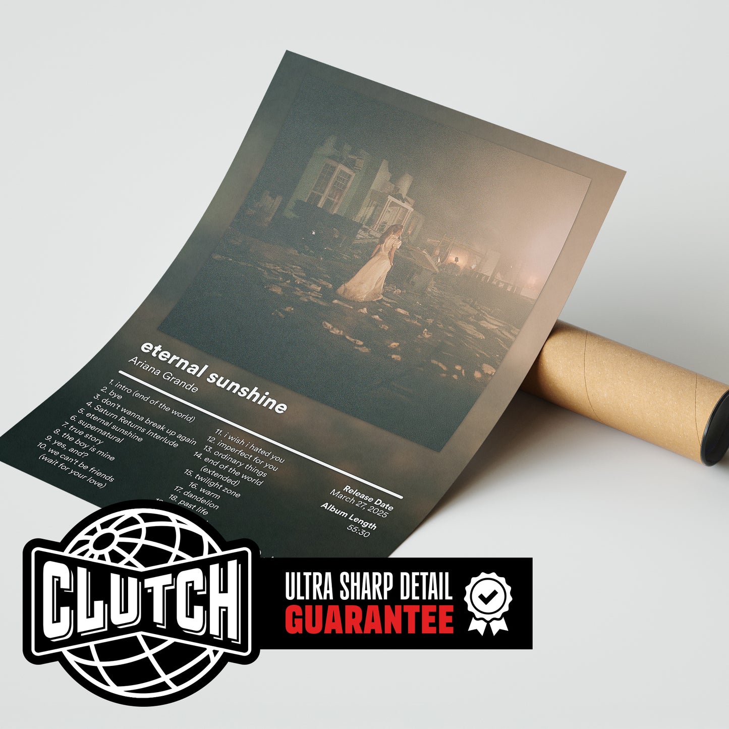 Ariana Grande 'Eternal Sunshine' (Cinematic Edition) Album Poster