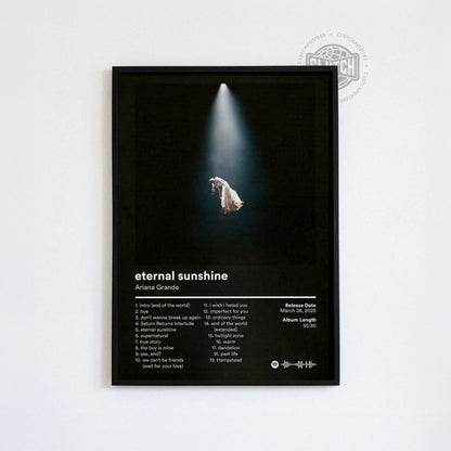 Ariana Grande 'Eternal Sunshine' (Floating Spotlight) Album Poster