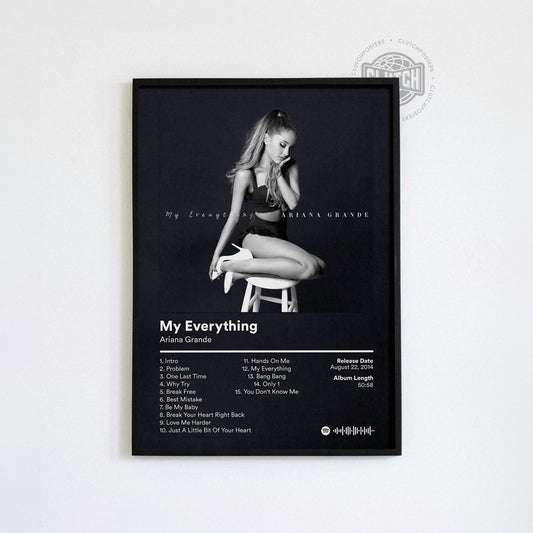 Ariana Grande 'My Everything' Album Poster