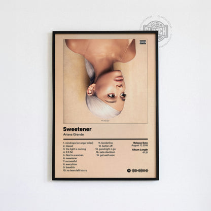 Ariana Grande 'Sweetener' Album Poster