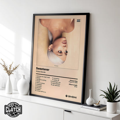 Ariana Grande 'Sweetener' Album Poster