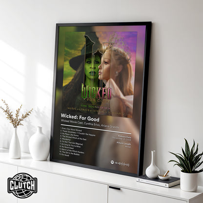 Ariana Grande 'Wicked For Good' Album Poster