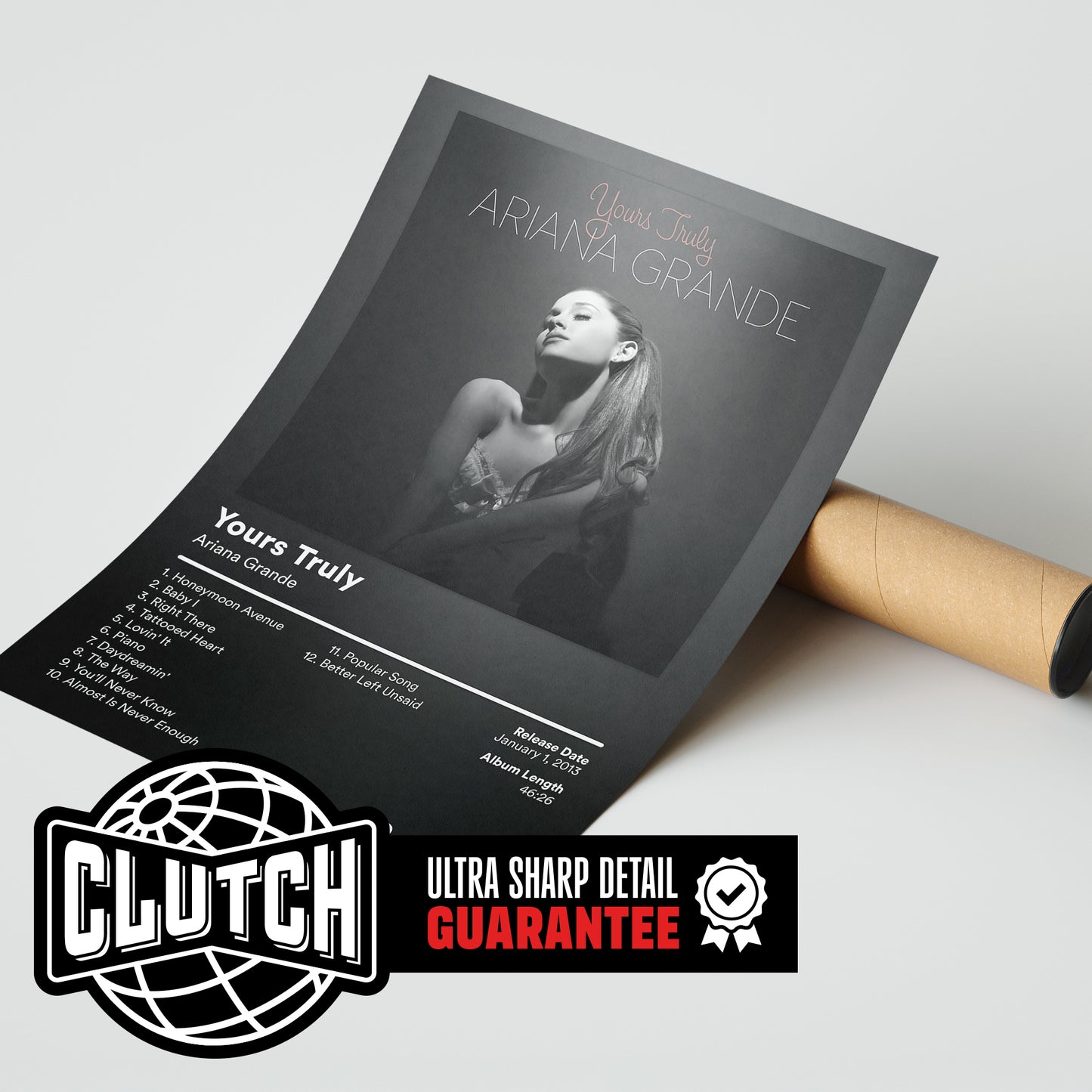 Ariana Grande 'Yours Truly' Album Poster