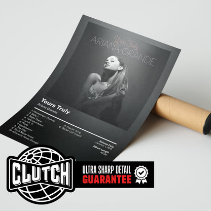 Ariana Grande 'Yours Truly' Album Poster