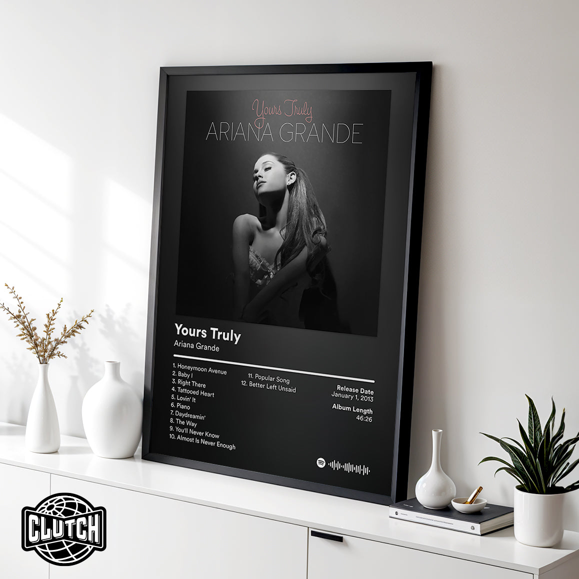 Ariana Grande 'Yours Truly' Album Poster