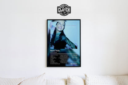 Ariana Grande 'Yours Truly' (Anniversary Edition) Album Poster