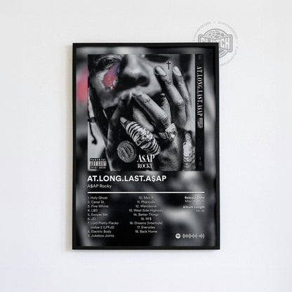 ASAP Rocky 'At.Long.Last.ASAP' Album Poster