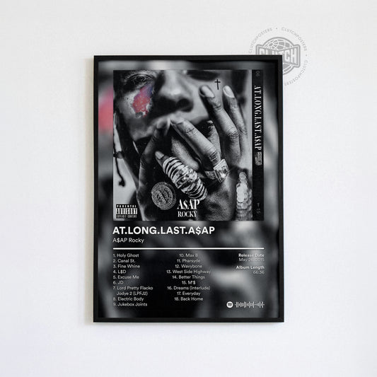 ASAP Rocky 'At.Long.Last.ASAP' Album Poster