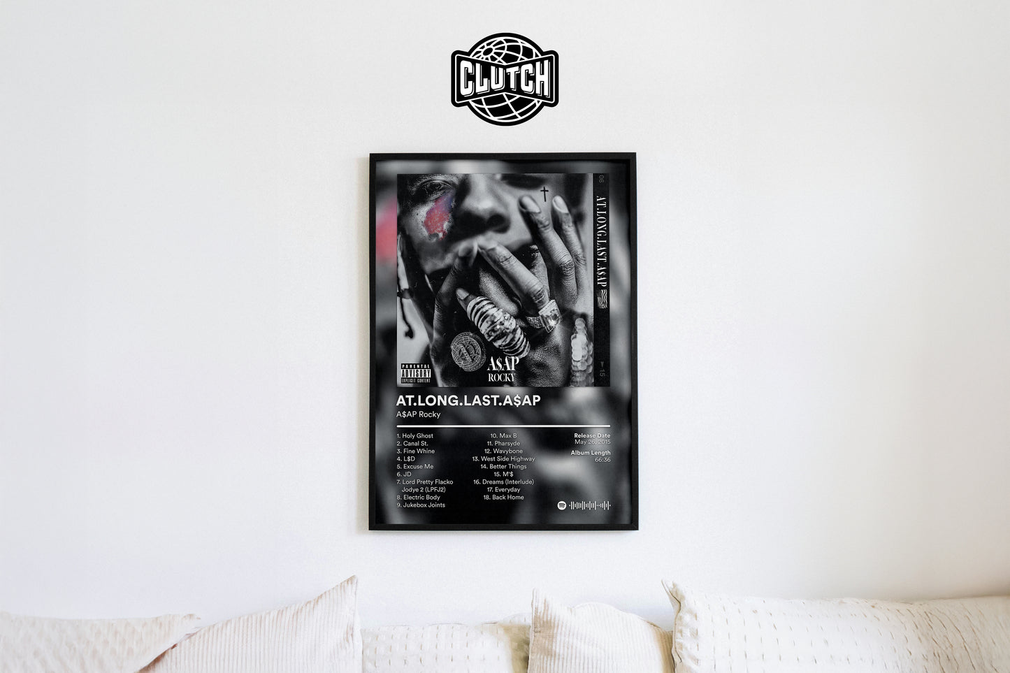 ASAP Rocky 'At.Long.Last.ASAP' Album Poster