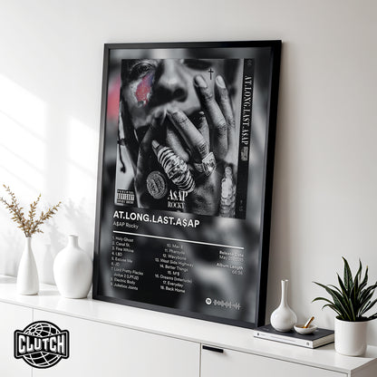 ASAP Rocky 'At.Long.Last.ASAP' Album Poster