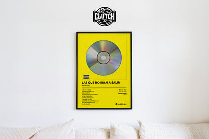 Bad Bunny 'LAS QUE NO IBAN A SALIR' Album Poster