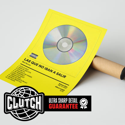 Bad Bunny 'LAS QUE NO IBAN A SALIR' Album Poster