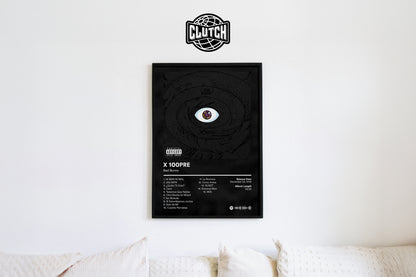 Bad Bunny 'X 100PRE' Album Poster