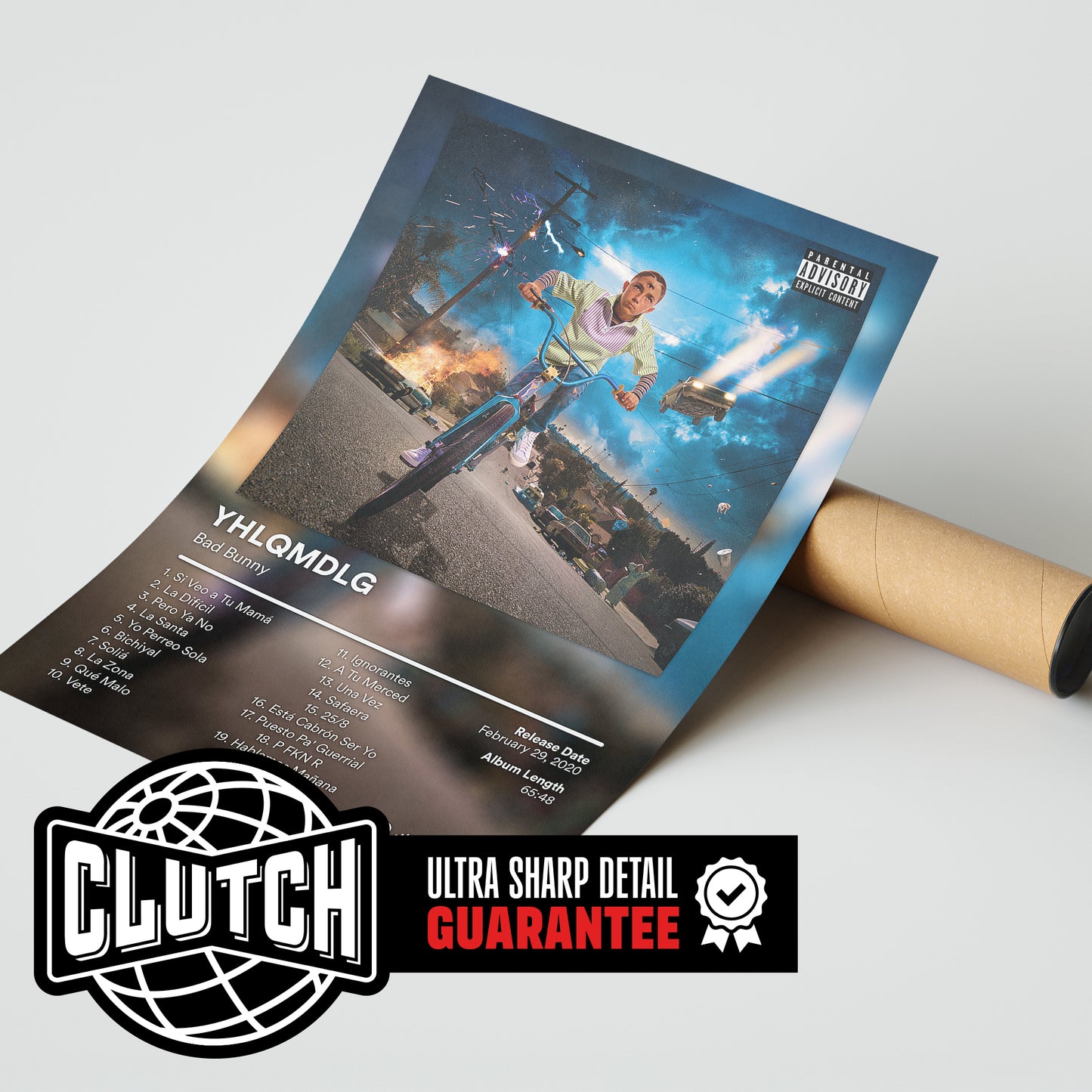 Bad Bunny 'YHLQMDLG' Album Poster