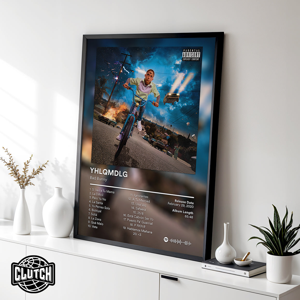 Bad Bunny 'YHLQMDLG' Album Poster