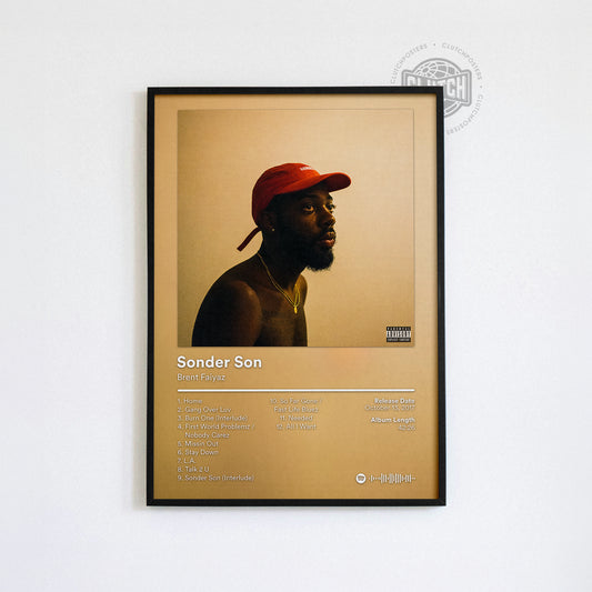 Brent Faiyaz 'Sonder Son' Album Poster