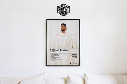 Bryson Tiller 'A Different Christmas' Album Poster