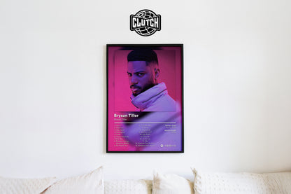 Bryson Tiller 'Bryson Tiller' Album Poster