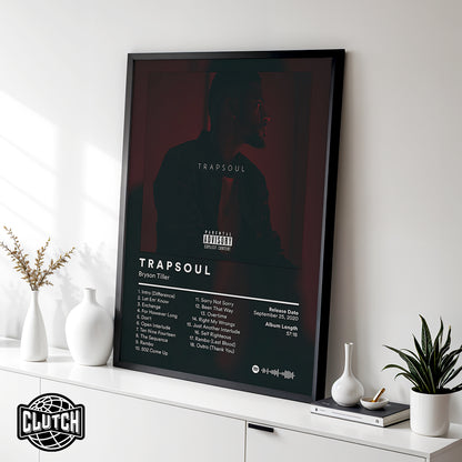 Bryson Tiller 'TRAPSOUL' Album Poster