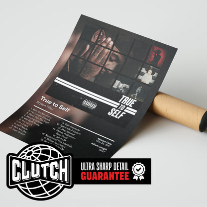 Bryson Tiller 'True To Self' Album Poster