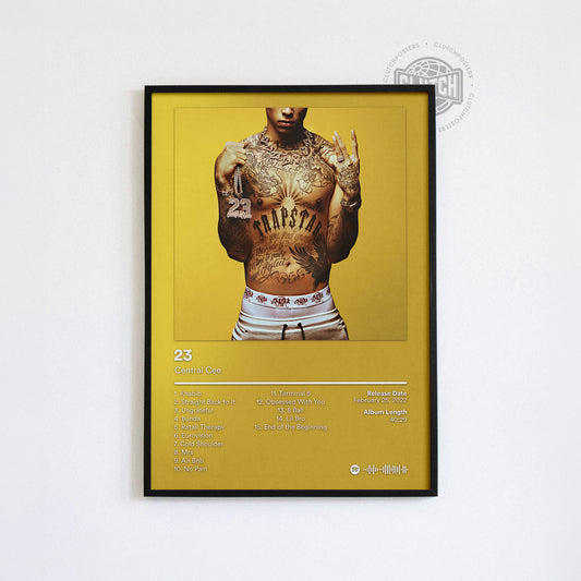 Central Cee '23' Album Poster