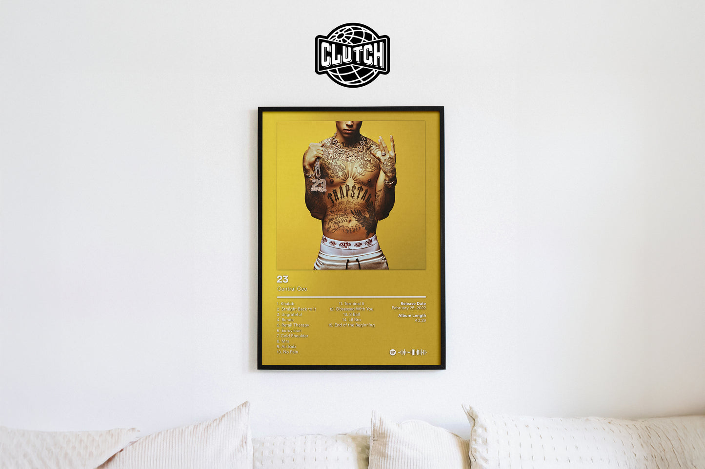 Central Cee '23' Album Poster