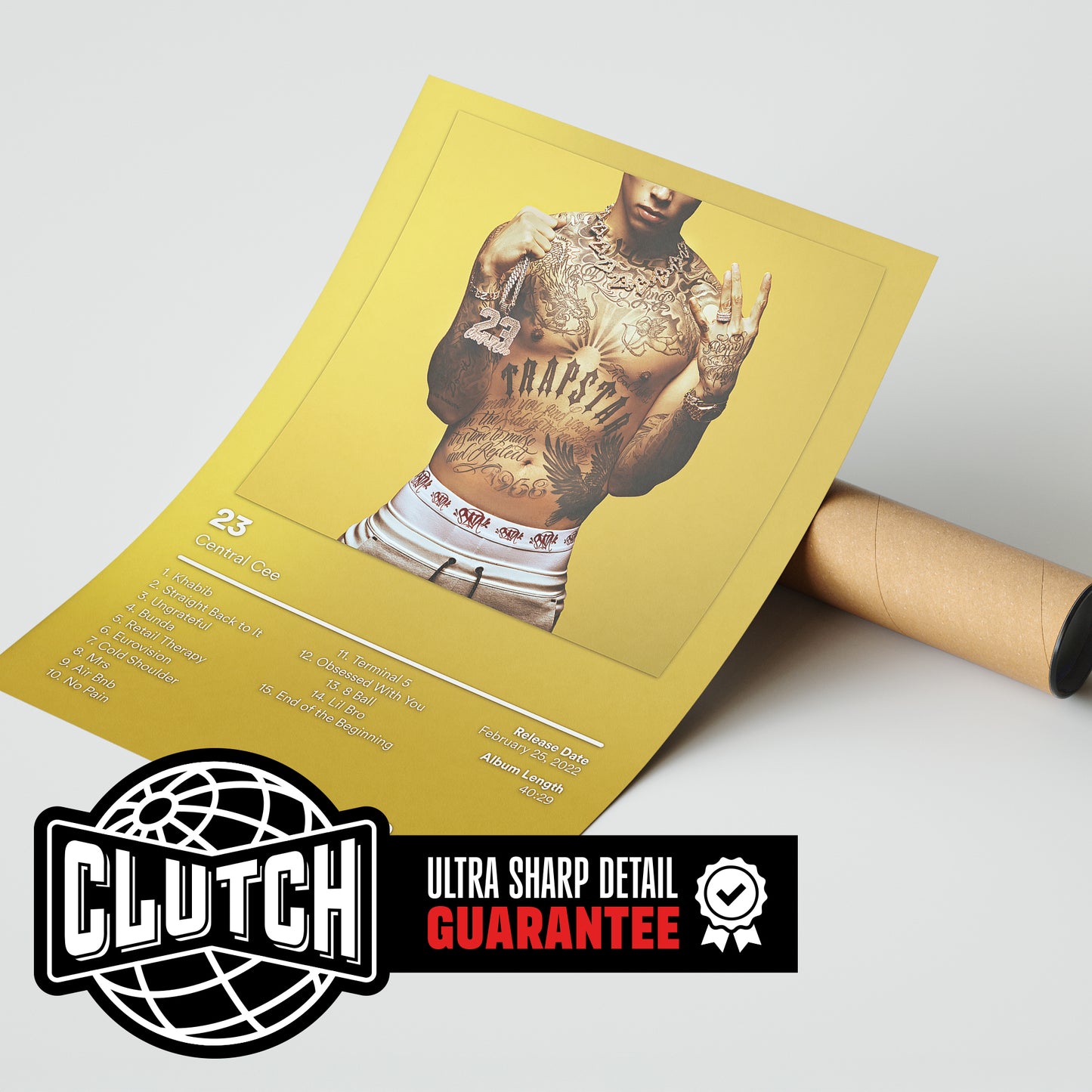 Central Cee '23' Album Poster