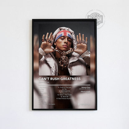 Central Cee 'Can't Rush Greatness' Album Poster