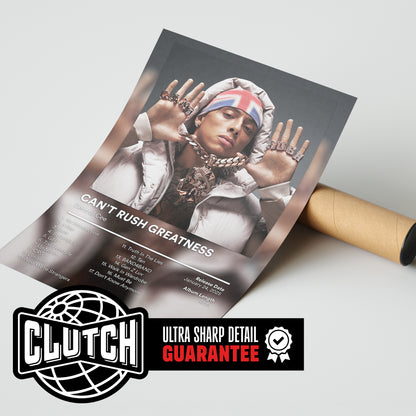 Central Cee 'Can't Rush Greatness' Album Poster