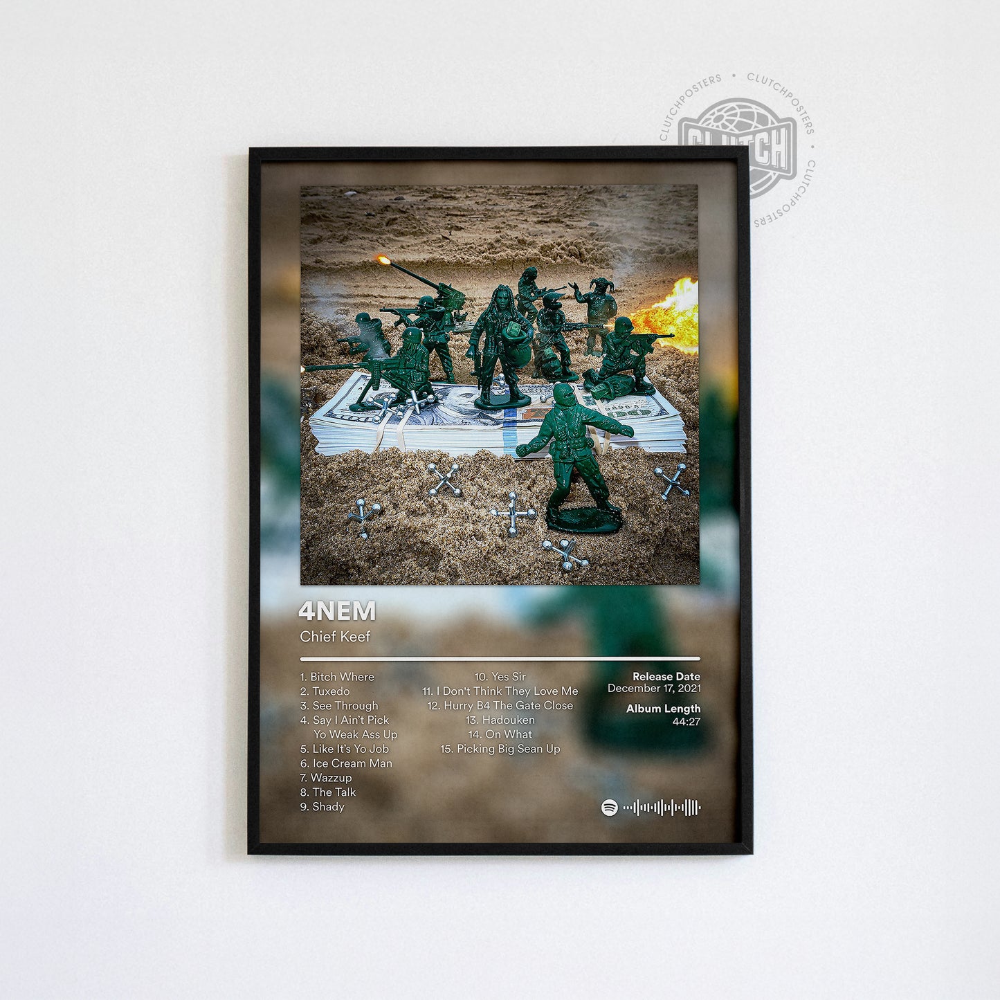 Chief Keef '4NEM' Album Poster