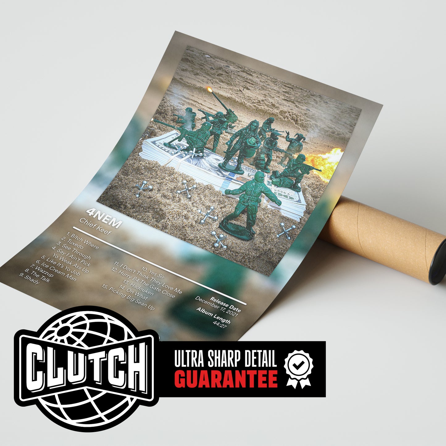 Chief Keef '4NEM' Album Poster