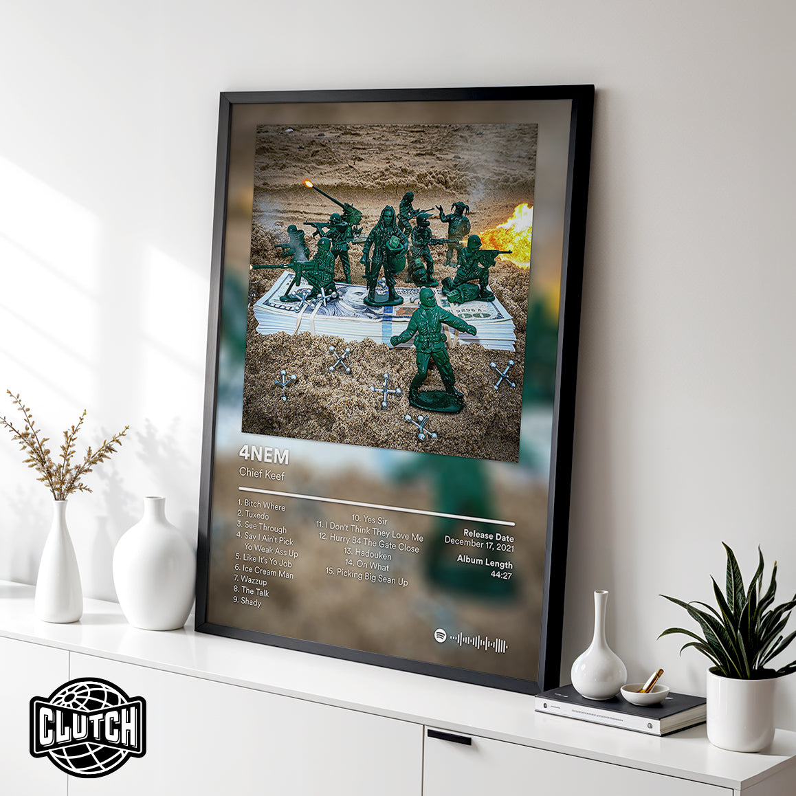 Chief Keef '4NEM' Album Poster