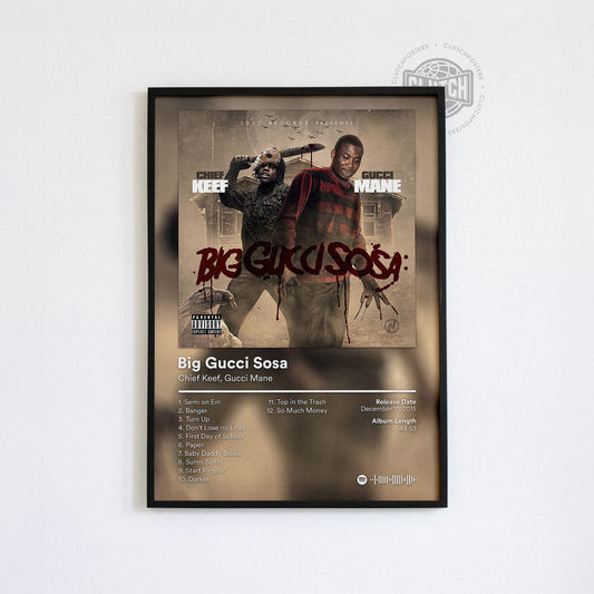 Chief Keef 'Big Gucci Sosa' Album Poster