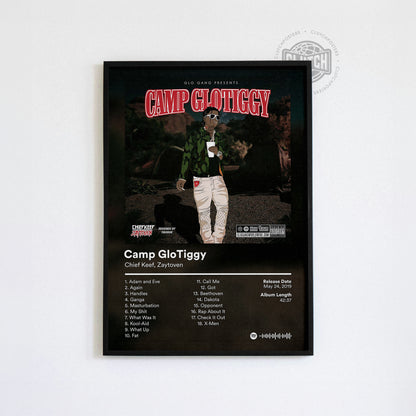 Chief Keef 'Camp Glo Tiggy' Album Poster