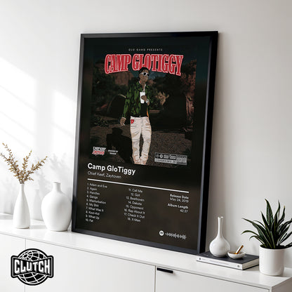 Chief Keef 'Camp Glo Tiggy' Album Poster