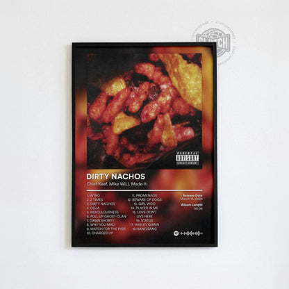 Chief Keef 'DIRTY NACHOS' Album Poster